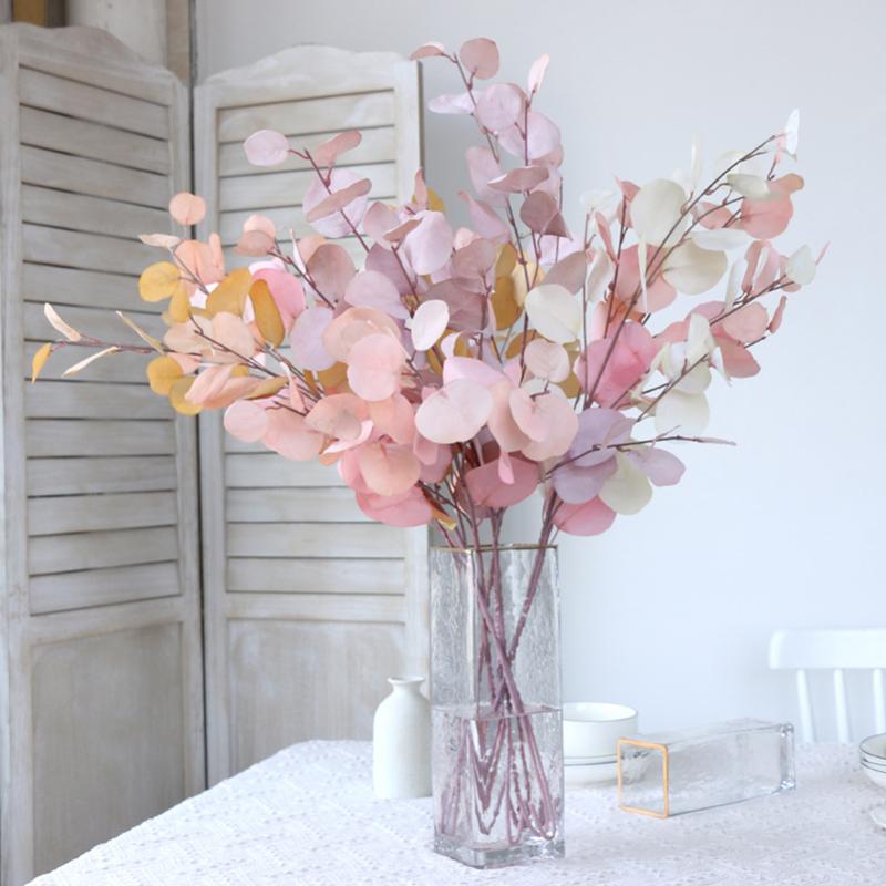 Pink Eucalyptus Leaf Artificial Plant Decorative Flower Wall Money Leaf Flower Arrangement Accessories Home Wedding Decoration, Burgundy
Pink Eucalyptus Leaf Artificial Plant Decorative Flower Wall Money Leaf Flower Arrangement Accessories Home Wedding Decoration, Burgundy