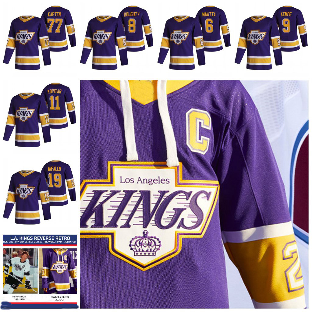 Woman Los Angeles Kings 2021 Reverse Retro Jersey Anze Kopitar Dustin Brown Iafalo Doughty Campbell Kovalchuk Carter Jonathan Quick Toffoli, Black
Woman Los Angeles Kings 2021 Reverse Retro Jersey Anze Kopitar Dustin Brown Iafalo Doughty Campbell Kovalchuk Carter Jonathan Quick Toffoli, Black