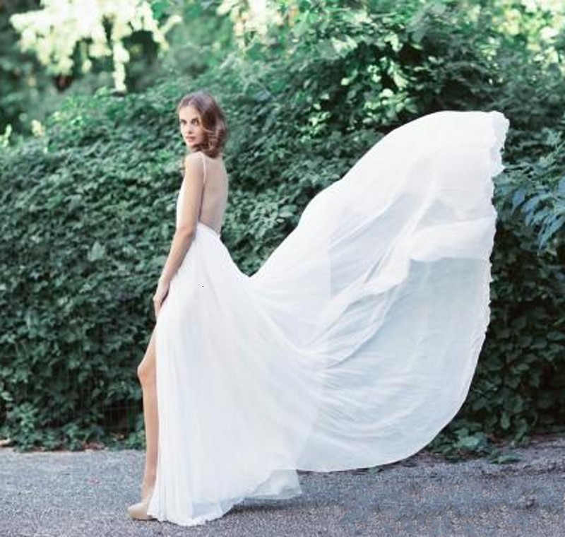 2021 New Spaghetti Straps Split Beach Wedding Cheap Sexy Backless Chiffon Garden Country Boho Bridal Gowns Kqf4, White
2021 New Spaghetti Straps Split Beach Wedding Cheap Sexy Backless Chiffon Garden Country Boho Bridal Gowns Kqf4, White