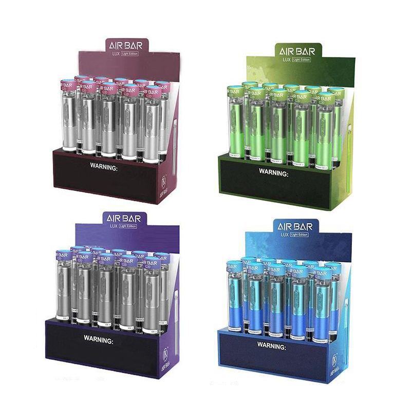 High Quality E cigarettes Air Bar Lux Disposable Device Vape Battery Pen 500mAh 2.7ml Oil Pod Pre-filled Cartridge 1000 Puffs AIRBAR
High Quality E cigarettes Air Bar Lux Disposable Device Vape Battery Pen 500mAh 2.7ml Oil Pod Pre-filled Cartridge 1000 Puffs AIRBAR