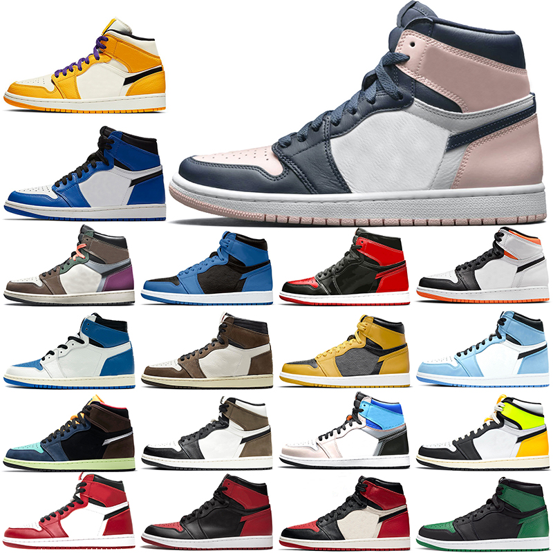 Basketball Shoes Jumpman 1 Men Women 1s Bred Patent Bubble Gum Hand Crafted Dark Marina Blue University Electro Orange Pollen Mens Trainers Sneakers Size 5.5-12, #1 high og do
Basketball Shoes Jumpman 1 Men Women 1s Bred Patent Bubble Gum Hand Crafted Dark Marina Blue University Electro Orange Pollen Mens Trainers Sneakers Size 5.5-12, #1 high og do