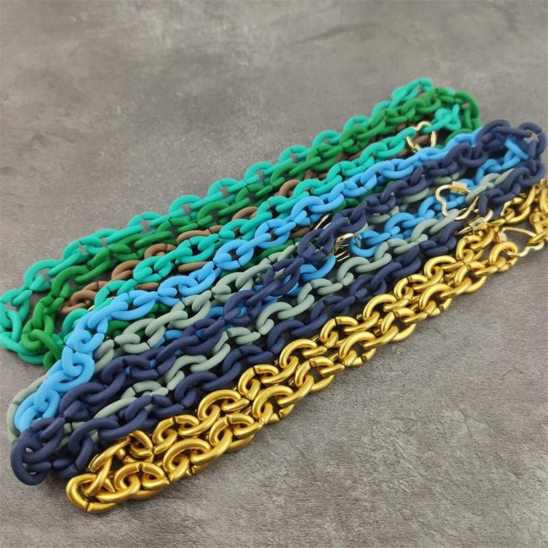 Chokers Multi Colors Golden Love Heart Charm Necklace For Women Rubber Plated Acrylic Bracelet&Bangle Jewelry Boho Style
Chokers Multi Colors Golden Love Heart Charm Necklace For Women Rubber Plated Acrylic Bracelet&Bangle Jewelry Boho Style