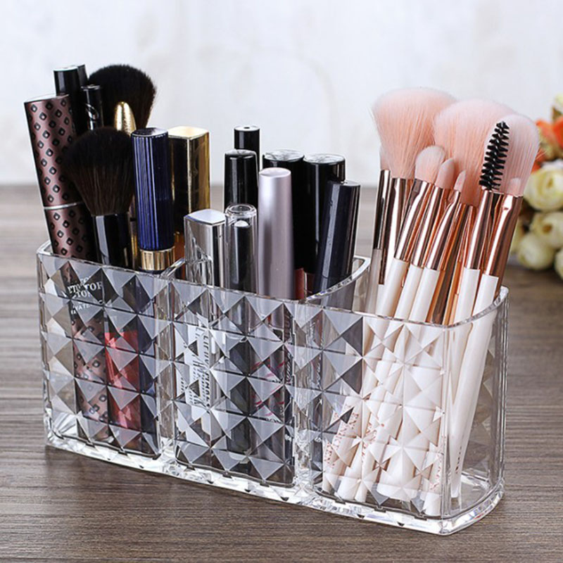 Acryic Cosmetic Storage Box Makeup Brush Hoder Organizer ipstick Eyebrow Penci Bathroom Storage Dispay Stand Diamond
Acryic Cosmetic Storage Box Makeup Brush Hoder Organizer ipstick Eyebrow Penci Bathroom Storage Dispay Stand Diamond