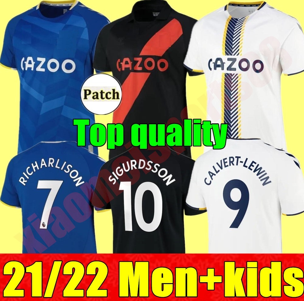 2021 2022 Soccer Jerseys CALVERT-LEWIN 21 22 Everton RICHARLISON SIGURDSSON JAMES ALLAN Football Shirt PICKFORD home away 3rd Y.MINA adult M, Black;yellow
2021 2022 Soccer Jerseys CALVERT-LEWIN 21 22 Everton RICHARLISON SIGURDSSON JAMES ALLAN Football Shirt PICKFORD home away 3rd Y.MINA adult M, Black;yellow