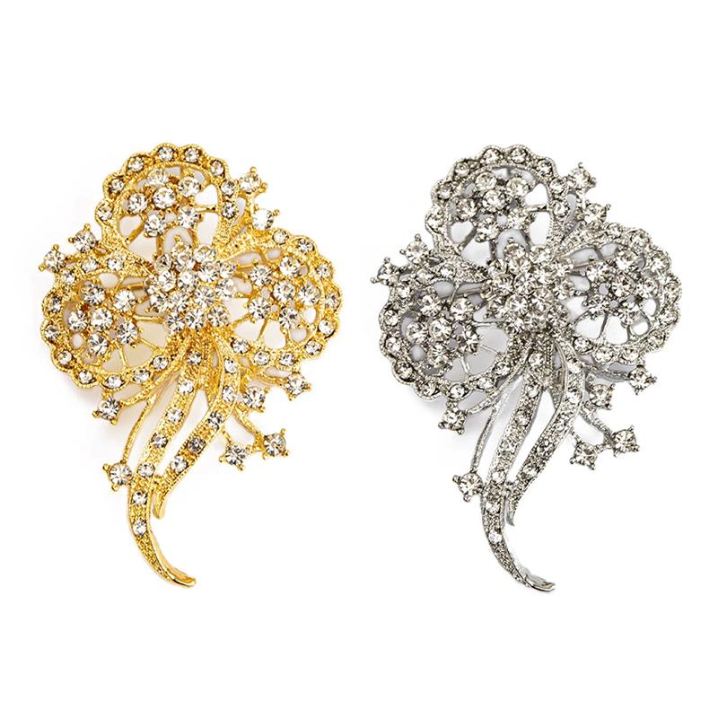 Pins, Brooches Sparkling Cubic Zirconia Crystal Dandelion Flower Brooch Pins For Women Gold Color Plated, Gray
Pins, Brooches Sparkling Cubic Zirconia Crystal Dandelion Flower Brooch Pins For Women Gold Color Plated, Gray