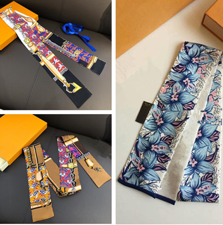 Classic high quality Silk Scarf Fashion Headband Luxury Brands scarf Women Silk Scraves Fashion accessories Silk Muffler Hair Bands, Blue;gray
Classic high quality Silk Scarf Fashion Headband Luxury Brands scarf Women Silk Scraves Fashion accessories Silk Muffler Hair Bands, Blue;gray