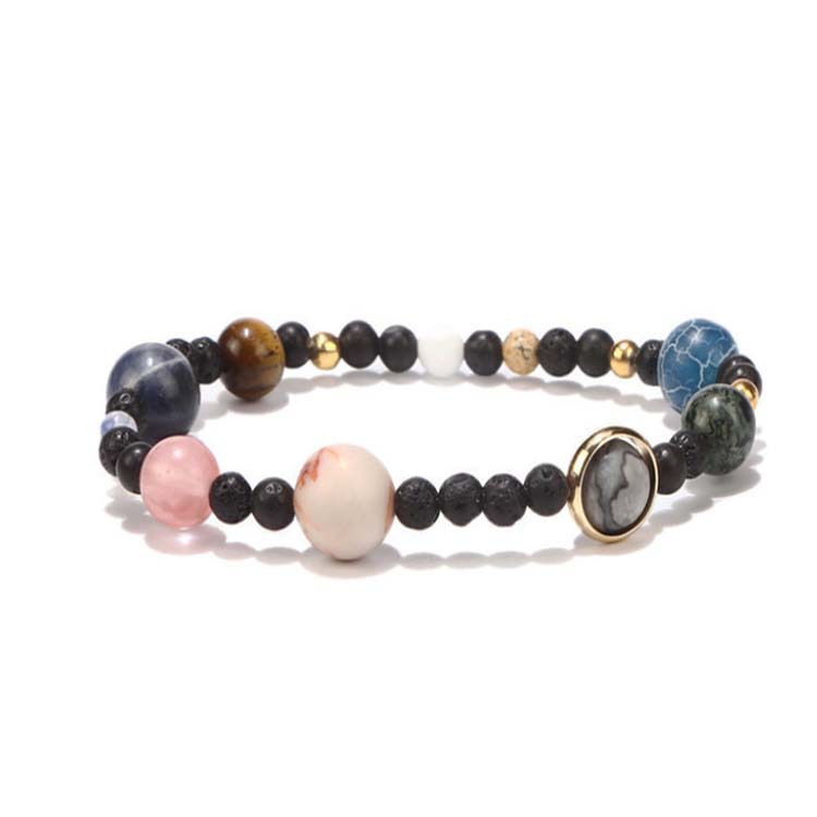 Original Solar System 9 Planets Bracelets For Women Universe Stars Handmade Crystal Stones Elastic Astronomy Lucky Bracelet Gift
Original Solar System 9 Planets Bracelets For Women Universe Stars Handmade Crystal Stones Elastic Astronomy Lucky Bracelet Gift