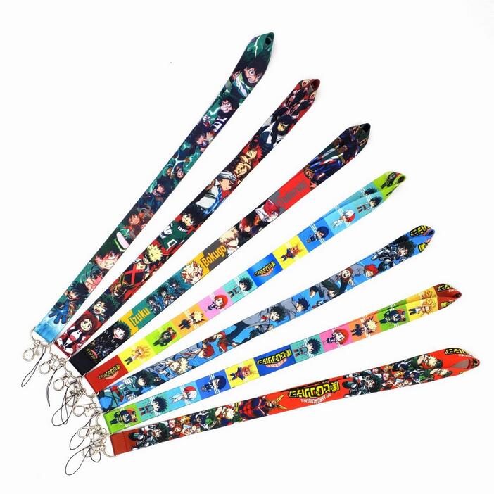 2.5*46cm Cartoon Academia Lanyard buttons Phone ID Badge Holder Neck Straps Hanging Ropes Lanyards Anime Gift
2.5*46cm Cartoon Academia Lanyard buttons Phone ID Badge Holder Neck Straps Hanging Ropes Lanyards Anime Gift