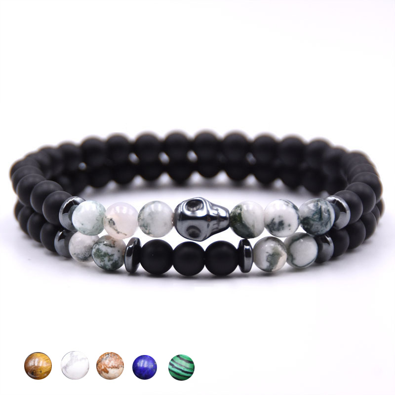 2020 natural stone beads bracelet s/set bracelets for women pulseras men jewellery skull armband beaded bileklik erkek, Black
2020 natural stone beads bracelet s/set bracelets for women pulseras men jewellery skull armband beaded bileklik erkek, Black