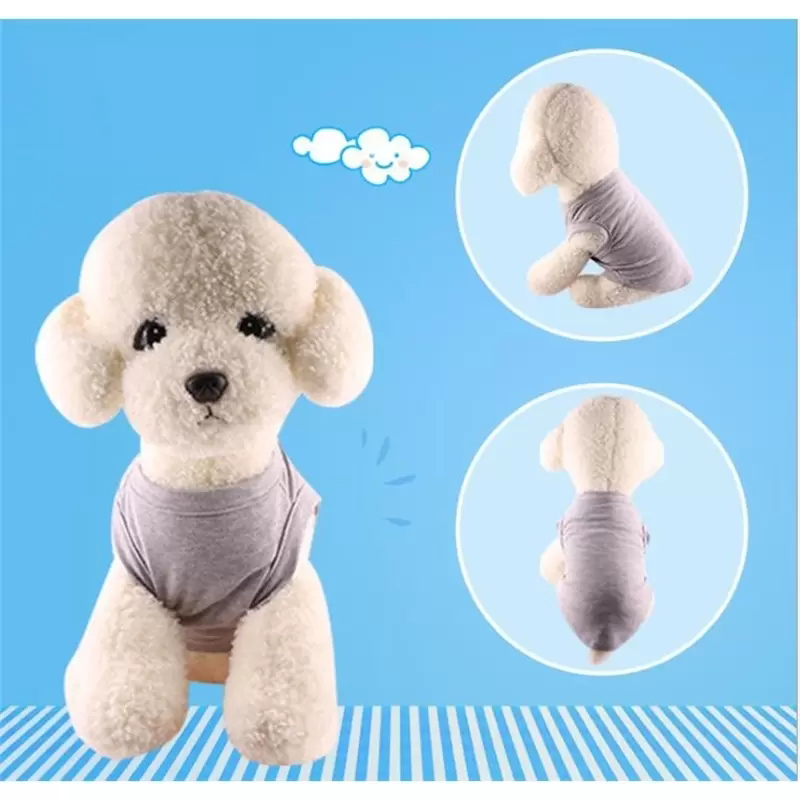 Puppy Clothes Spring Summer Dog T-shirt Green Black Pet Apparel Pets Supplies