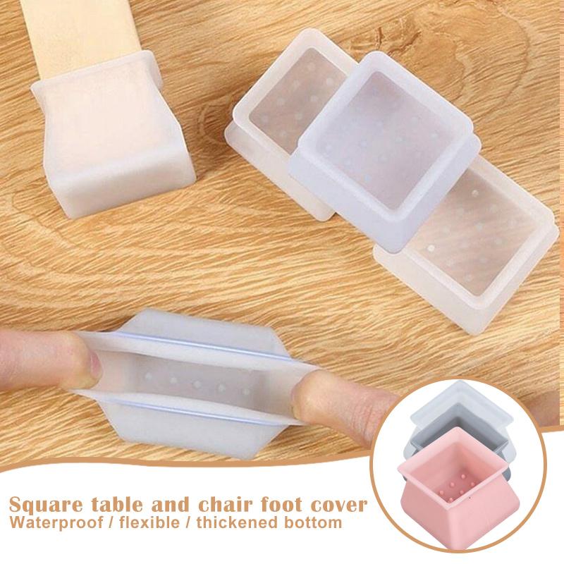Chair Covers Silicone Furniture Leg Protection Cover Table Feet Pad Floor Protector Square For Home Textile Garden
Chair Covers Silicone Furniture Leg Protection Cover Table Feet Pad Floor Protector Square For Home Textile Garden