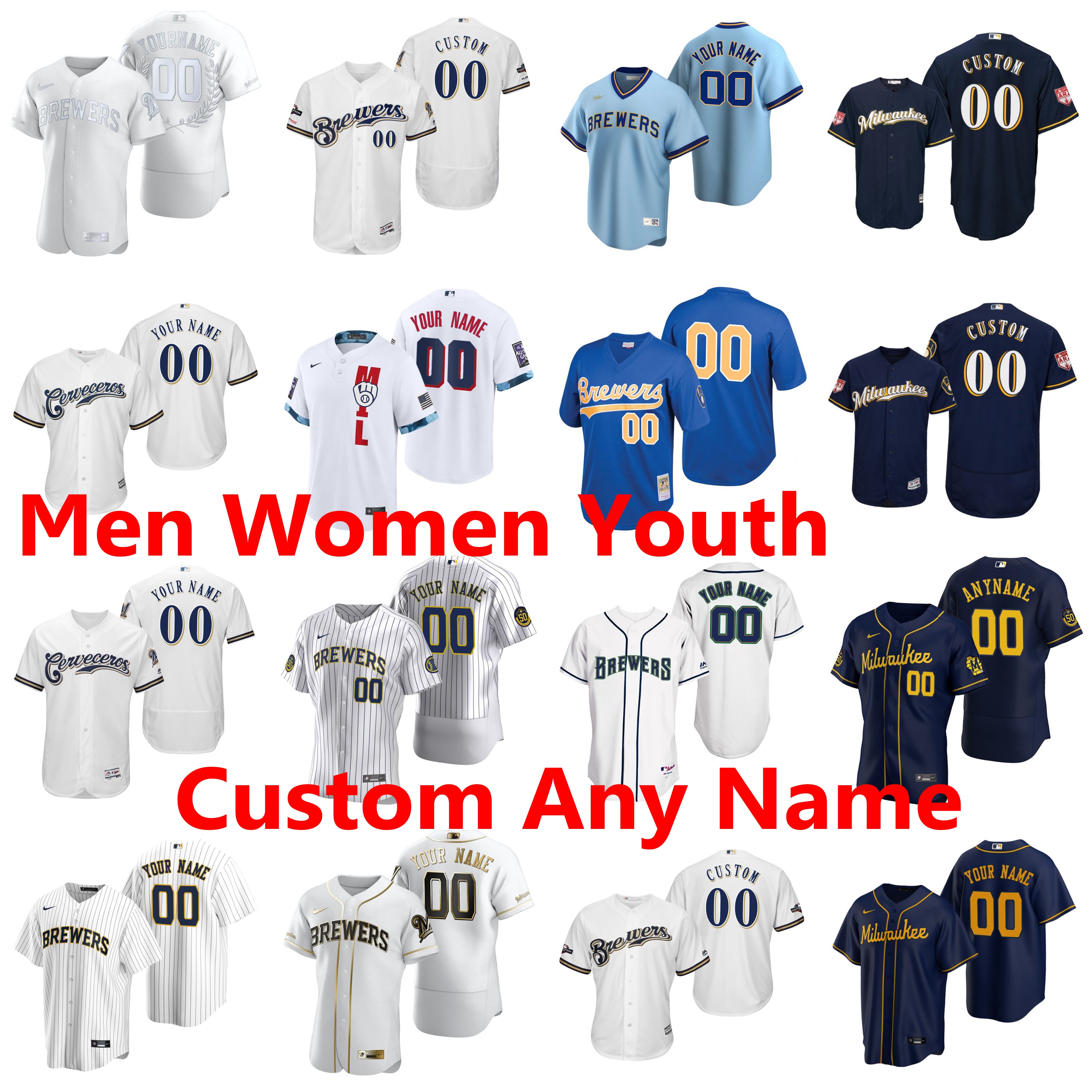Milwaukee Brewers Baseball Jerseys Willy Adames Jersey Men Nike MLB Burnes Hader Lorenzo Cain Jackie Bradley Jr. Orlando Arcia Christian Yelich Custom Stitched, As photo
Milwaukee Brewers Baseball Jerseys Willy Adames Jersey Men Nike MLB Burnes Hader Lorenzo Cain Jackie Bradley Jr. Orlando Arcia Christian Yelich Custom Stitched, As photo