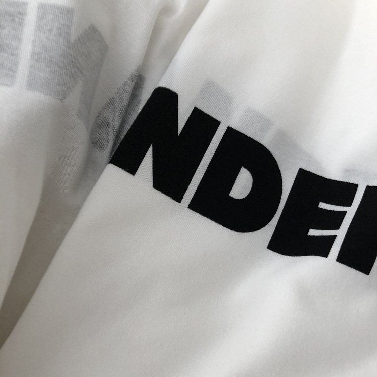 Women T-shirt Fashionable Fresh Letter Printing White Loose Short-sleeved Mid-length Men and Women Couple T-shirt 210302