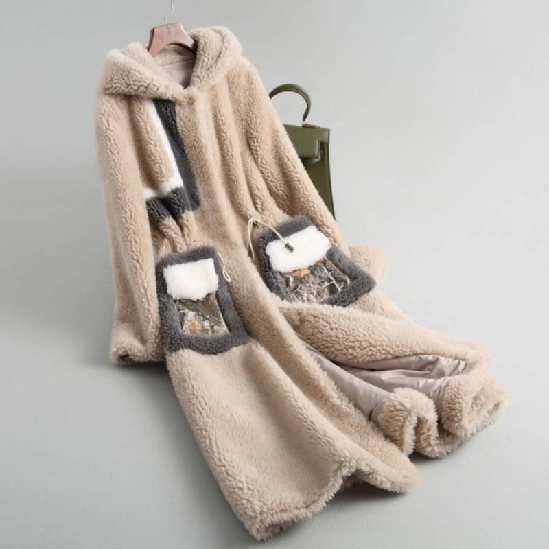 Women's Fur & Faux Coat Wool Lamb Natural Women Long Real Coats 2021 Female Luxury Warm Winter Jacket Hooded Femme S, Black
Women's Fur & Faux Coat Wool Lamb Natural Women Long Real Coats 2021 Female Luxury Warm Winter Jacket Hooded Femme S, Black
