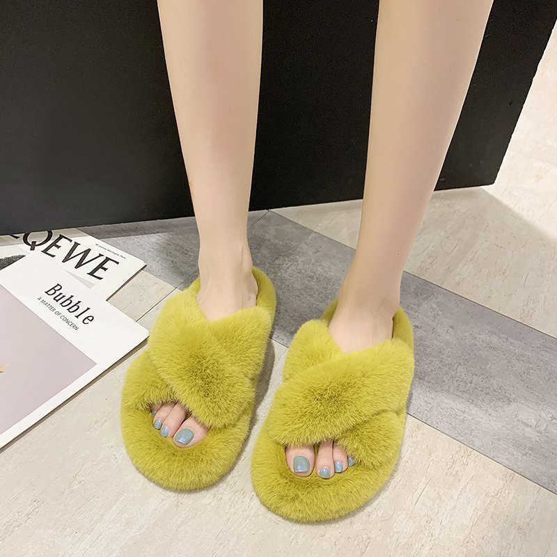 Plush Slippers Ladies Warm Slippers Non-Slip Flip Flops Flat Bottom Women's Sandals Casual Home Slides H0827, 01
Plush Slippers Ladies Warm Slippers Non-Slip Flip Flops Flat Bottom Women's Sandals Casual Home Slides H0827, 01