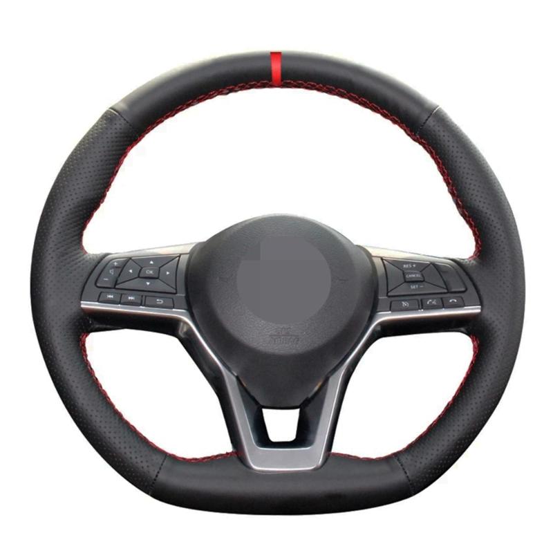 Steering Wheel Covers Car Cover Soft Black Artificial Leather For Qashqai X-Trail Leaf Juke Micra Serena 2021 2021-2021 Altima
Steering Wheel Covers Car Cover Soft Black Artificial Leather For Qashqai X-Trail Leaf Juke Micra Serena 2021 2021-2021 Altima