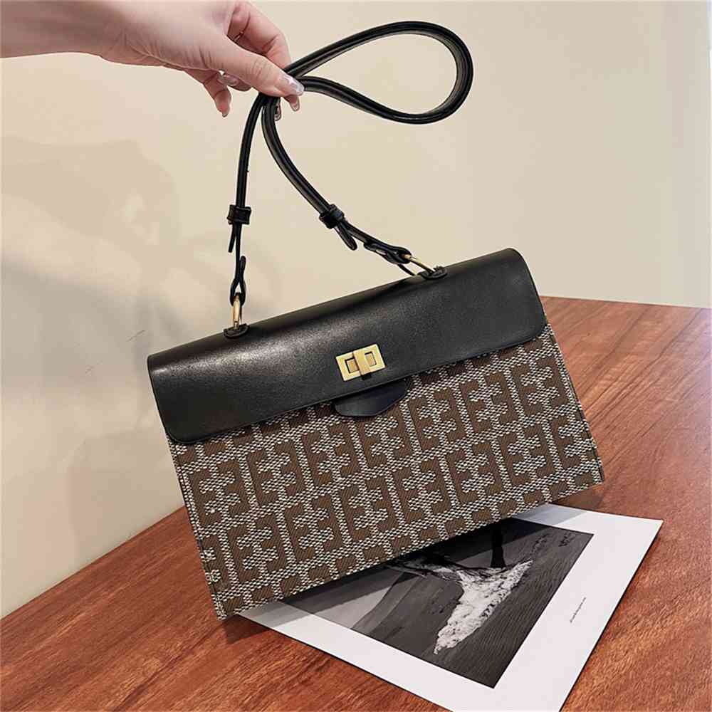 New tot minority one shoulder women's bag fashion light luxury Purse sale, Black
New tot minority one shoulder women's bag fashion light luxury Purse sale, Black