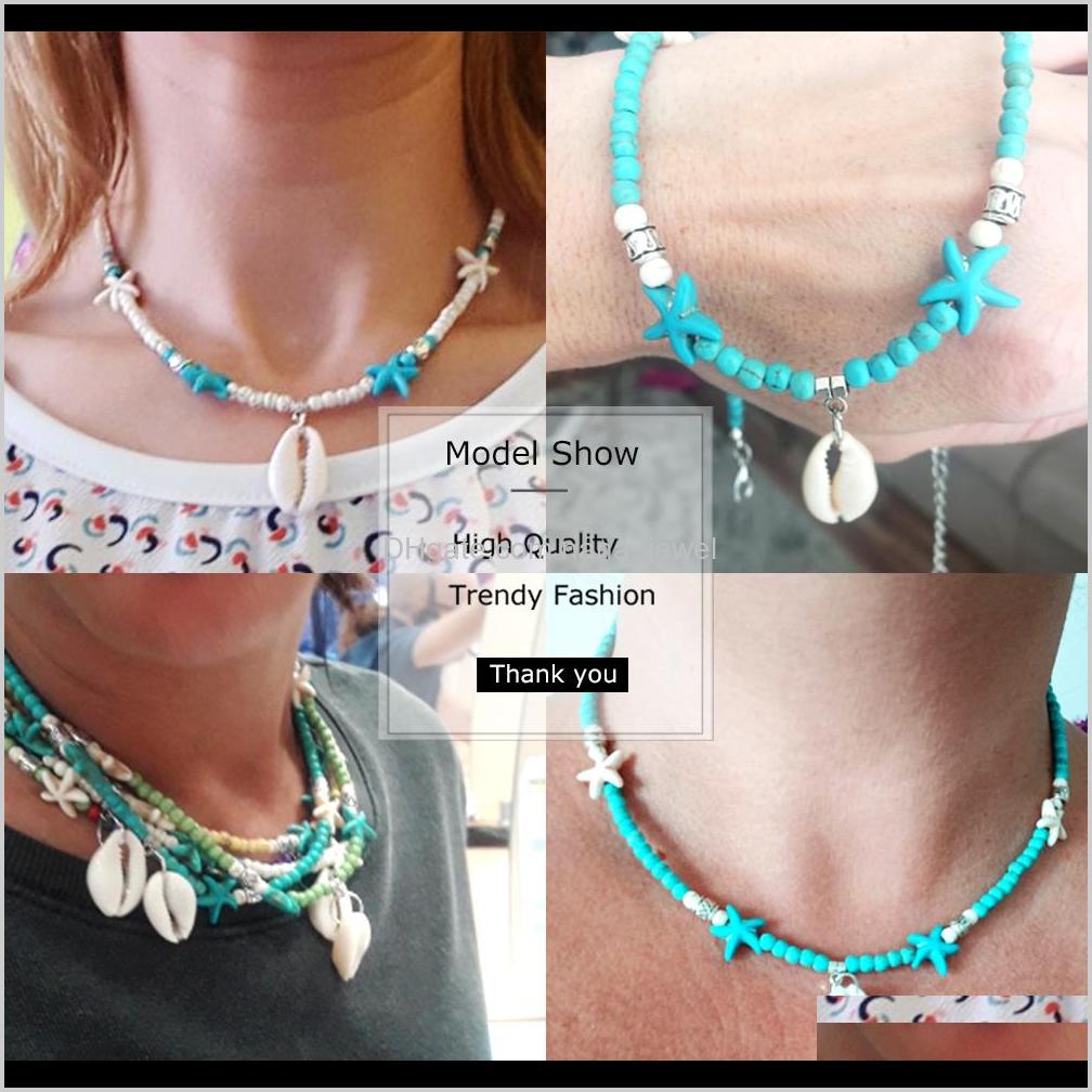 Silver Color Cowrie Shell Necklace Nature Shell Starfish Statement Choker Necklace Bohemia Collar For Women Fashion Beach Jewelry 6Xe1 Umakc
Silver Color Cowrie Shell Necklace Nature Shell Starfish Statement Choker Necklace Bohemia Collar For Women Fashion Beach Jewelry 6Xe1 Umakc