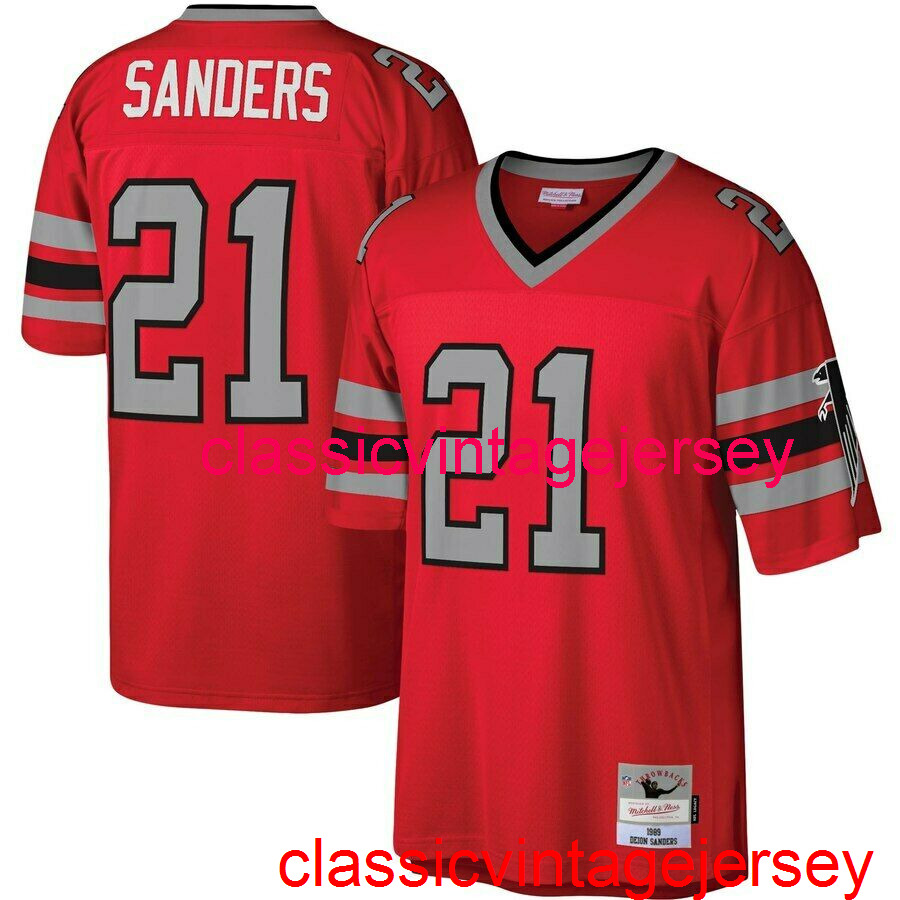 Stitched Men Women Youth Deion Sanders #21 Mitchell & Ness Jersey Embroidery Custom Any Name Number -5XL 6XL, Red
Stitched Men Women Youth Deion Sanders #21 Mitchell & Ness Jersey Embroidery Custom Any Name Number -5XL 6XL, Red