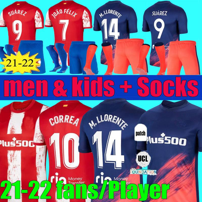 top Player FANS version 21 22 Atletico soccer jerseys MADRID JOÃO FÉLIX camiseta 2021 M. LLORENTE KOKE SAUL SUAREZ football 2022 LEMAR men k, Black;yellow
top Player FANS version 21 22 Atletico soccer jerseys MADRID JOÃO FÉLIX camiseta 2021 M. LLORENTE KOKE SAUL SUAREZ football 2022 LEMAR men k, Black;yellow