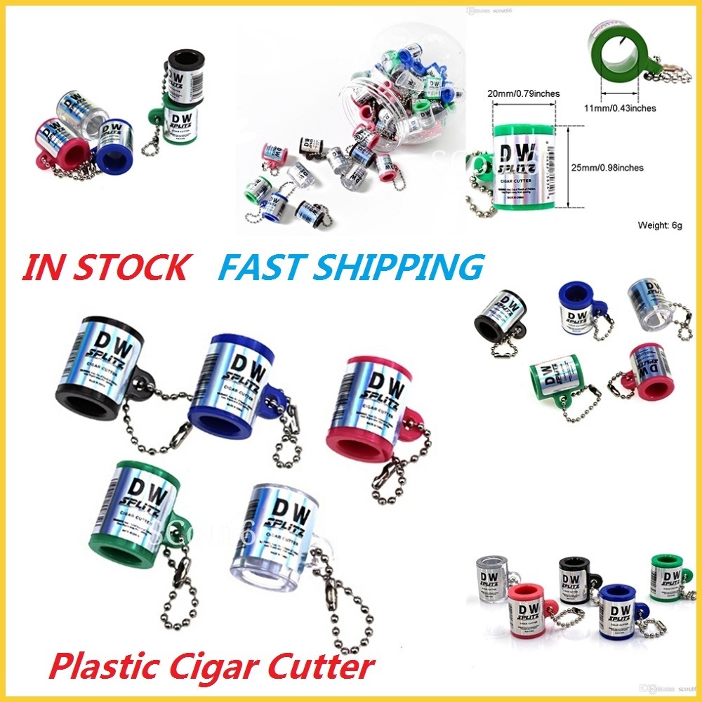 Plastic Cigar Cutter Cigarillo Scissors Knife Cigarette Smoking Accessories Blunt Splitter with Keychain Joint Cut DHL Free Ship in stock
Plastic Cigar Cutter Cigarillo Scissors Knife Cigarette Smoking Accessories Blunt Splitter with Keychain Joint Cut DHL Free Ship in stock