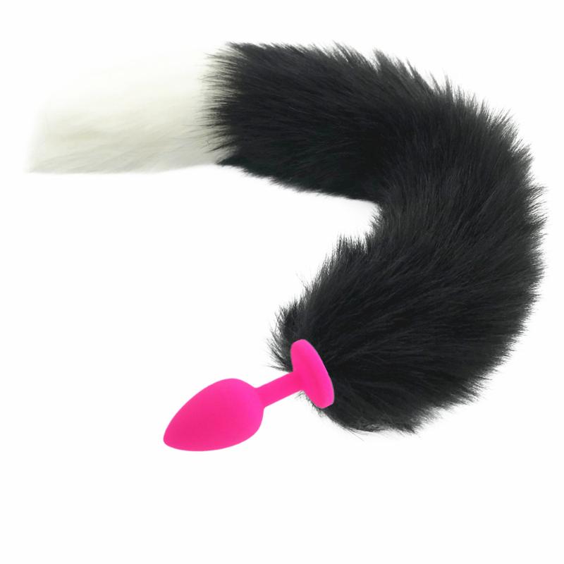 Sex Toys For Couples Toy Dog Tail Anal Plush Silica Gel Plug Women Man Couple Cosplay Animal Exotic Accessories
