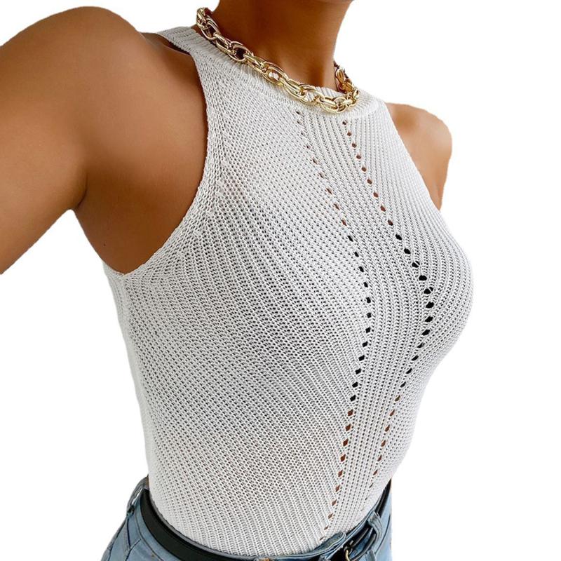Women's Tanks & Camis 2021 Summer Clothing Sleeveless Round Neck Slim Fit Girl Solid Color Hedging Ribbed Vest Women, White
Women's Tanks & Camis 2021 Summer Clothing Sleeveless Round Neck Slim Fit Girl Solid Color Hedging Ribbed Vest Women, White