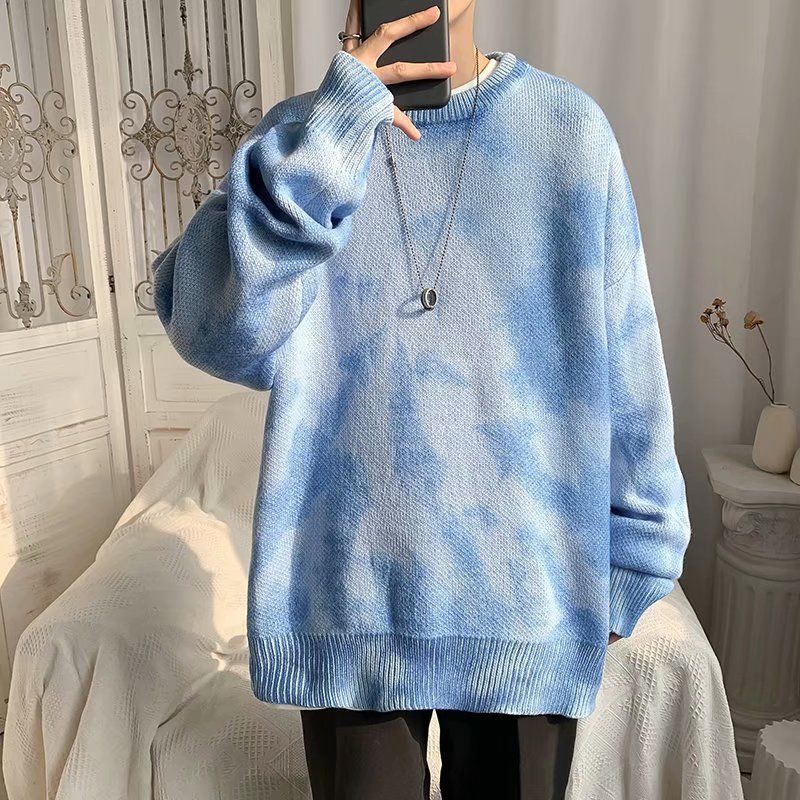 2021 New Autumn Winter Tie-dye Men's Warm Fashion Retro Casual Knitted Pullover Men Streetwear Korean Loose Sweater Mens Clothes 42q1, Apricot
2021 New Autumn Winter Tie-dye Men's Warm Fashion Retro Casual Knitted Pullover Men Streetwear Korean Loose Sweater Mens Clothes 42q1, Apricot