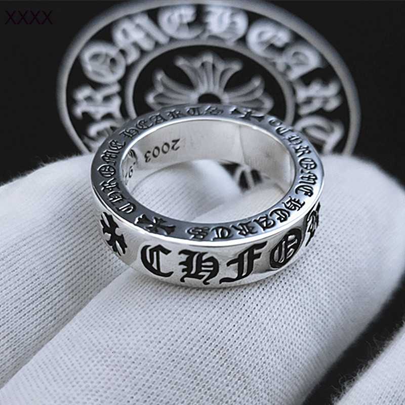 Ch Thai 925 pure silver croxin forever men's and women's punk personality fashion trend ring, Slivery;golden
Ch Thai 925 pure silver croxin forever men's and women's punk personality fashion trend ring, Slivery;golden