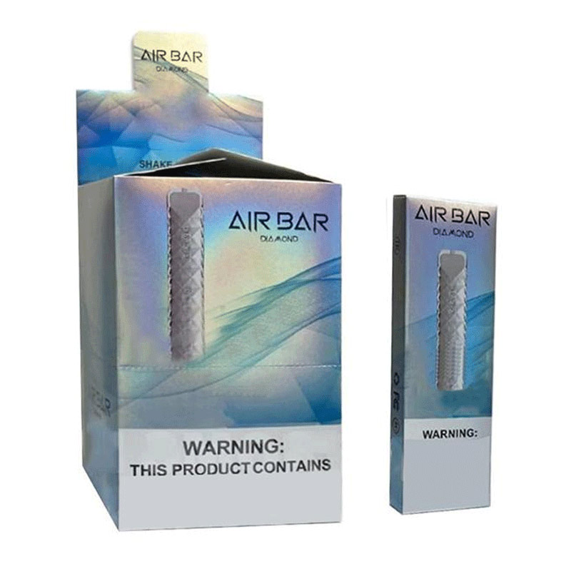 AIR BAR DIAMOND Disposable Vape E Cigarette Pen Pod Device Built-in 380mah battery Pods 500 puffs Dab Starter Kit vs Maskkin hig
AIR BAR DIAMOND Disposable Vape E Cigarette Pen Pod Device Built-in 380mah battery Pods 500 puffs Dab Starter Kit vs Maskkin hig