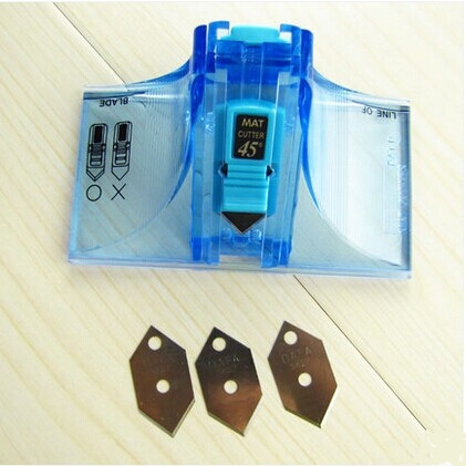 ifeMaster DaFa 45 Degree and 90 Degree Mat Cutter (2 Cutters + 3 Spare Bades) Utinity Knife
ifeMaster DaFa 45 Degree and 90 Degree Mat Cutter (2 Cutters + 3 Spare Bades) Utinity Knife