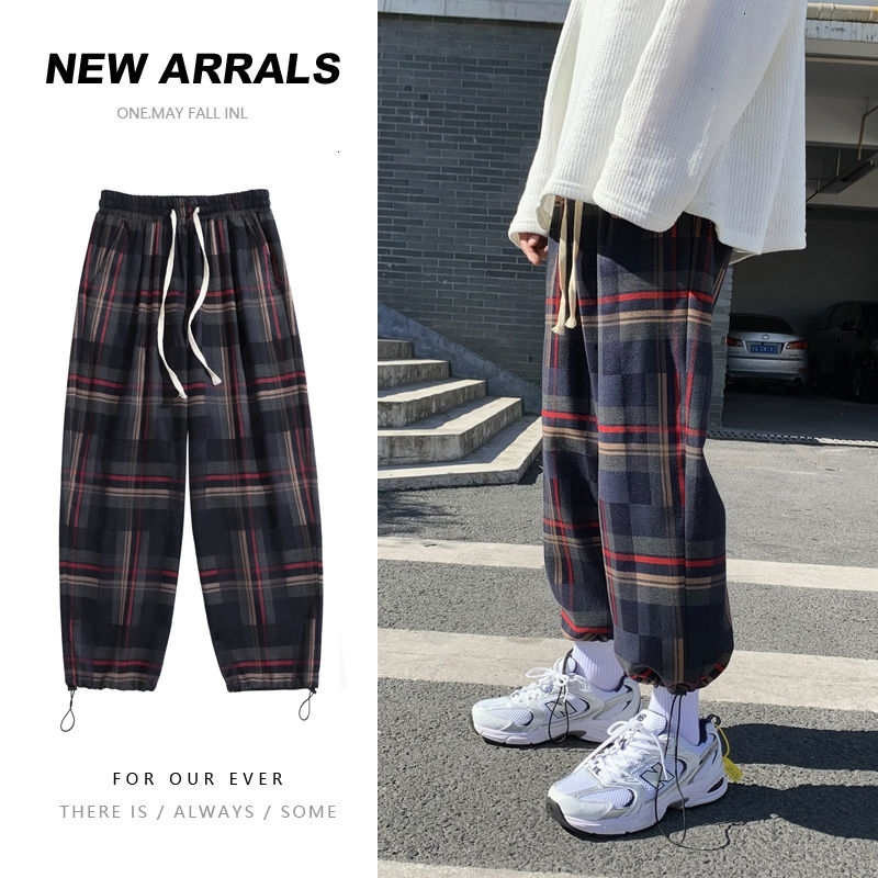 2021 New Winter Chess Shoe Impression Harem 2-color Joggers Hoodie Streetwear Loose Pants Casual Fashion M-2xl En3q, Red plaid
2021 New Winter Chess Shoe Impression Harem 2-color Joggers Hoodie Streetwear Loose Pants Casual Fashion M-2xl En3q, Red plaid