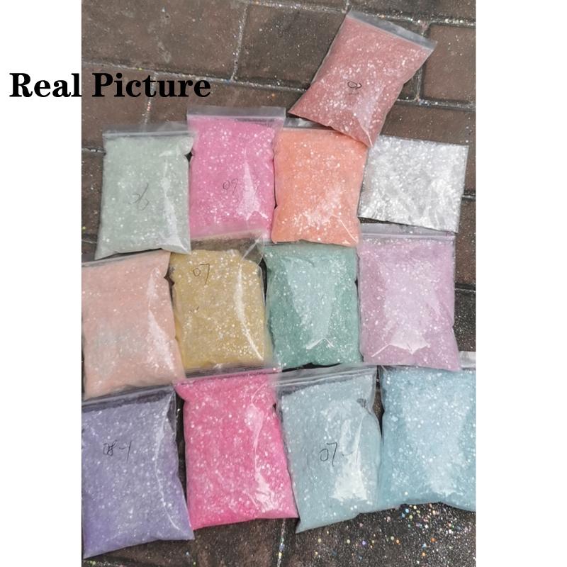 1KG(In Bulk) 12 Colors Laser Illusion Series Glitter Powder Mixed Hexagon Shape Manicure Holographic Pailette Dust For Craft
1KG(In Bulk) 12 Colors Laser Illusion Series Glitter Powder Mixed Hexagon Shape Manicure Holographic Pailette Dust For Craft