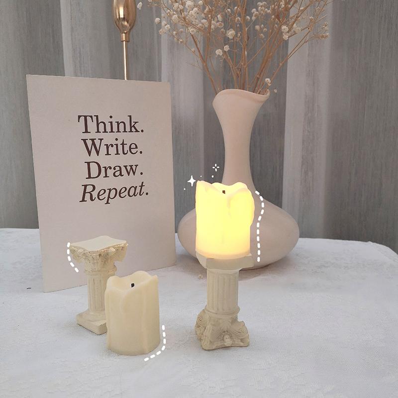 Night Lights Home Decorative LED Candles Flameless Candle Light Candlestick Creative Desktop Ornaments INS Battery Powered Lamp
Night Lights Home Decorative LED Candles Flameless Candle Light Candlestick Creative Desktop Ornaments INS Battery Powered Lamp