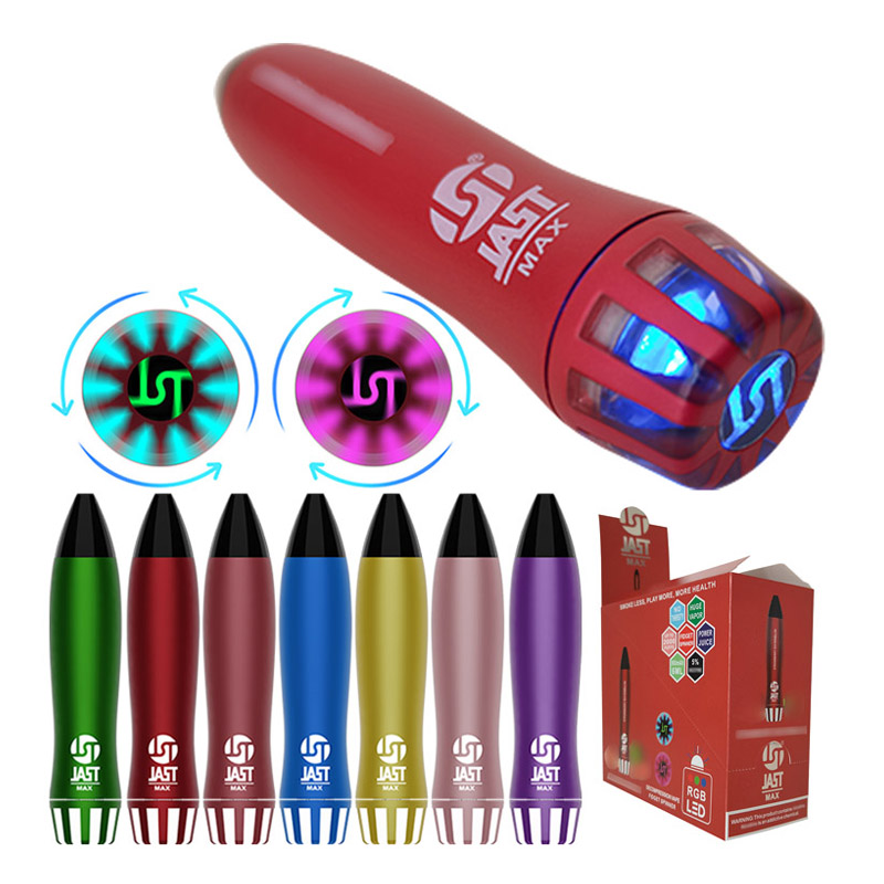 Cigarro eletronico sigaretta elettronica JAST MAX Electronic Cigarette one time use vapor RGB Light vapes pen oem Disposable vape 2000 puffs
Cigarro eletronico sigaretta elettronica JAST MAX Electronic Cigarette one time use vapor RGB Light vapes pen oem Disposable vape 2000 puffs