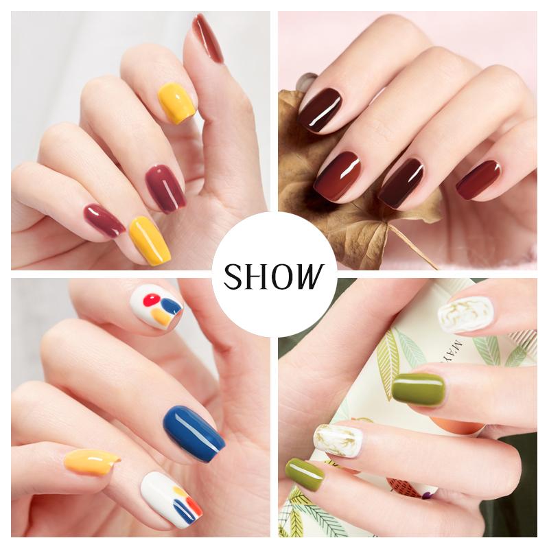 Nail Art Kits Limegirl Multiple Colour Gel Polish Set 80 Colors Semi Permanent UV Led Varnish Soak Off Lacquers Base Top Coat