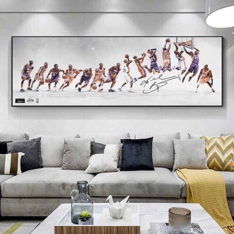 Sports Star Art Canvas Painting Basketball Player Posters and Prints Wall Art Pictures for Teen Living Room Cuadros Home Decoration (No Frame)
Sports Star Art Canvas Painting Basketball Player Posters and Prints Wall Art Pictures for Teen Living Room Cuadros Home Decoration (No Frame)