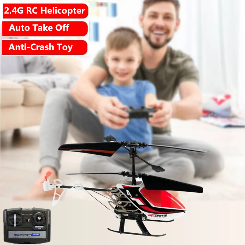 2.4G 4.5CH 6 Axis Fixed Height Anti-crash RC Helicopter High Speed One Key Take Off Landing All-Round Flying Aircraft Kid Toys, Red
2.4G 4.5CH 6 Axis Fixed Height Anti-crash RC Helicopter High Speed One Key Take Off Landing All-Round Flying Aircraft Kid Toys, Red