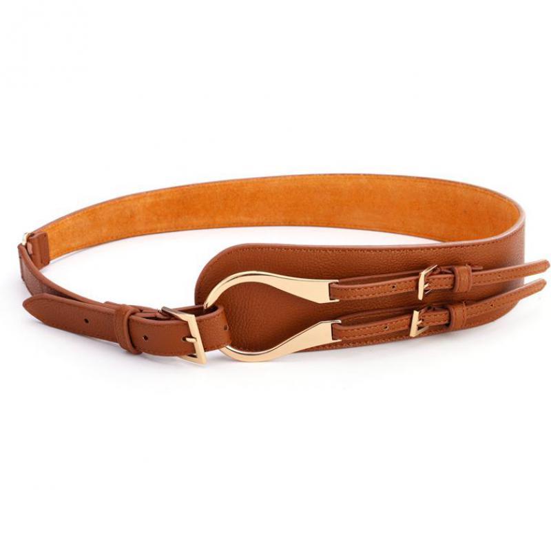 New Fall Winter Women Belt Genuine Leather Wide Belt Ladies Decoration Dress Sweater Dress Fashion Belts For Women Pasek, Black
New Fall Winter Women Belt Genuine Leather Wide Belt Ladies Decoration Dress Sweater Dress Fashion Belts For Women Pasek, Black