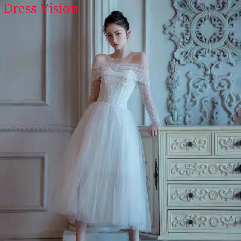 2021 Vestido Noiva Wedding Sexy Boat Neck Long Sleeves Robe De Soiree Bride to Be Aay4, Same as image
2021 Vestido Noiva Wedding Sexy Boat Neck Long Sleeves Robe De Soiree Bride to Be Aay4, Same as image