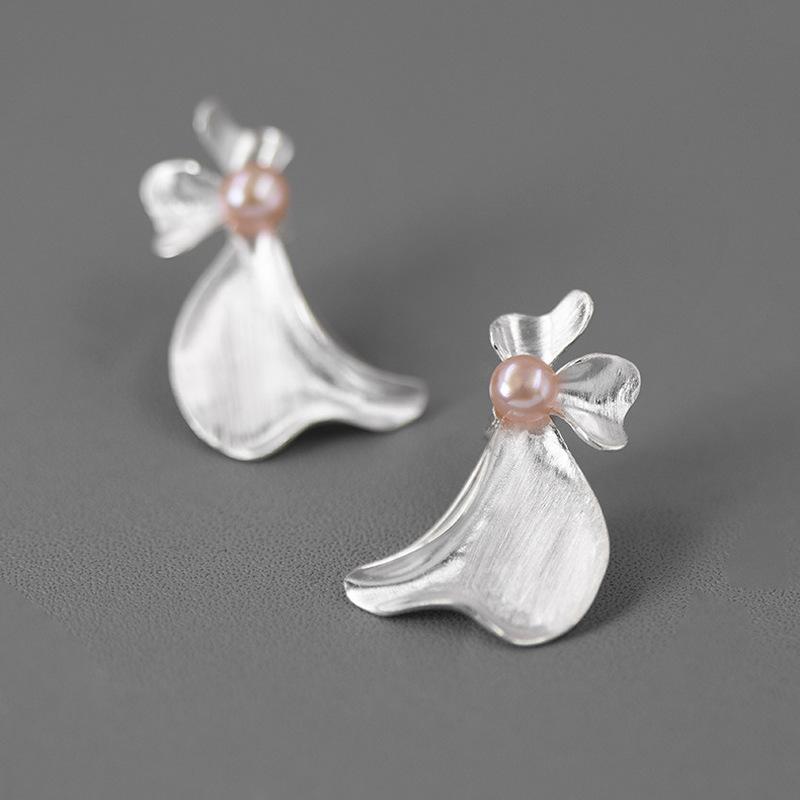 Stud INATURE Original Design 925 Sterling Silver Charming Big Flower Earrings For Women Natural Pearl Jewelry
Stud INATURE Original Design 925 Sterling Silver Charming Big Flower Earrings For Women Natural Pearl Jewelry