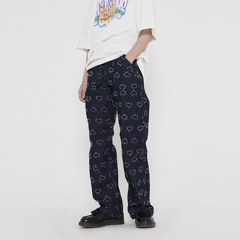 2021 New Harajuku Complete Love Born Retro Gentlemen High Street Straight Losse Random Denim Hip Hop Geript Male Jean Broek C9kh, Blue
2021 New Harajuku Complete Love Born Retro Gentlemen High Street Straight Losse Random Denim Hip Hop Geript Male Jean Broek C9kh, Blue