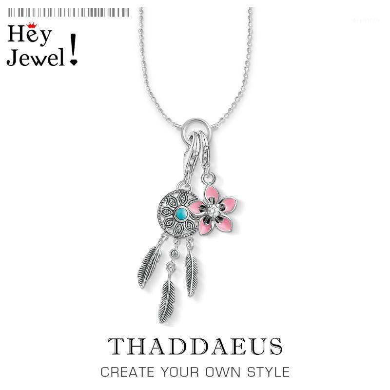 Charm Necklace Dreamcatcher & Flower,2021 Winter Fashion Jewelry Europe 925 Sterling Silver Bijoux Gift For Women Girls Chains
Charm Necklace Dreamcatcher & Flower,2021 Winter Fashion Jewelry Europe 925 Sterling Silver Bijoux Gift For Women Girls Chains