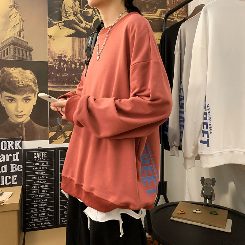 Neploha Autumn New Graphic Printed Men's Sweatshirts Casual Oversize Korean Woman Hoodies Streetwear Kpop Male Clothing 201020