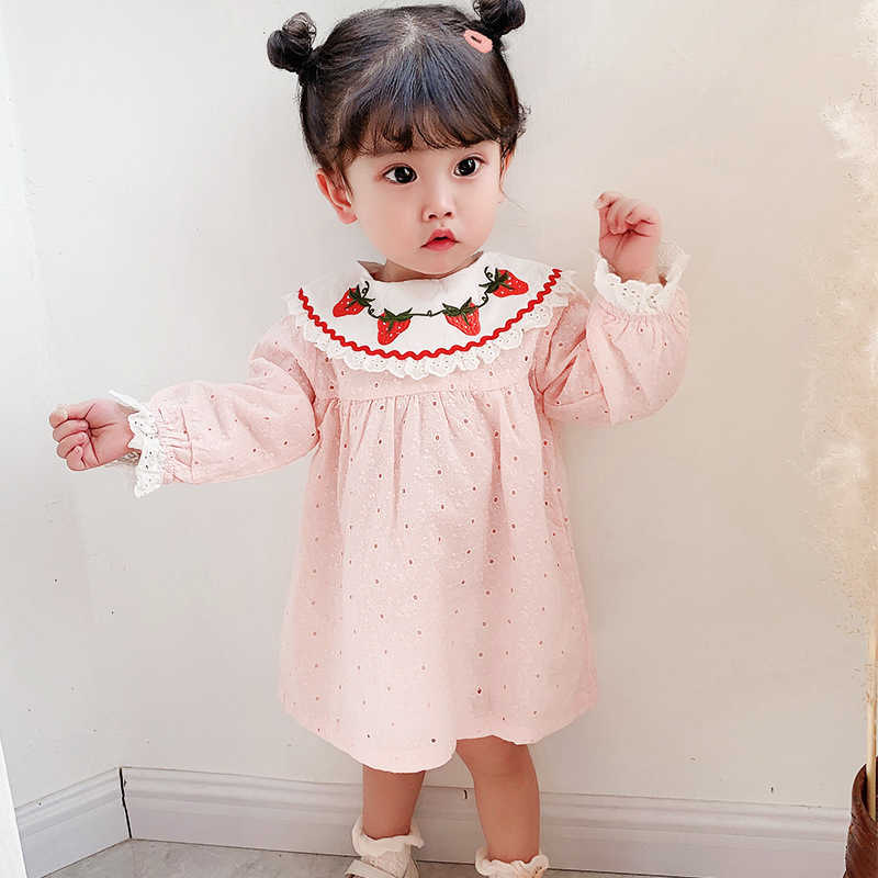 Girls Princess Dresses For Toddler Children Strawberry Embroidery Frocks Baby Robe Kids Birthday Party Dress Girl Vestidos 210615, Blue
Girls Princess Dresses For Toddler Children Strawberry Embroidery Frocks Baby Robe Kids Birthday Party Dress Girl Vestidos 210615, Blue