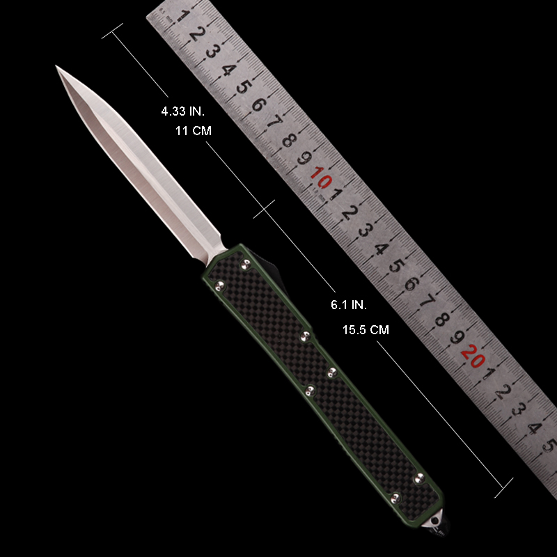 Pocket knife carbon fiber handle D2 steel point blade automatic knives mt utx micro auto knifes camping cuter tools boy equipment son present multi tool
Pocket knife carbon fiber handle D2 steel point blade automatic knives mt utx micro auto knifes camping cuter tools boy equipment son present multi tool