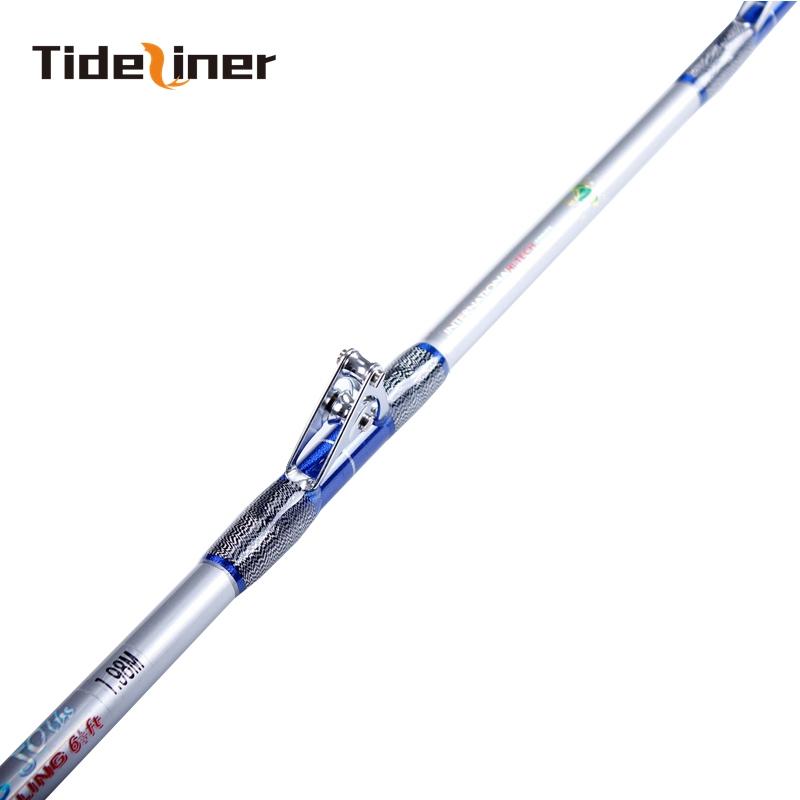 Boat Fishing Rods Tideliner 1.98m Heavy Duty Rod Super Hard Raft Saltwater Jigging Carbon Trolling Pole Test Weight 45kg
Boat Fishing Rods Tideliner 1.98m Heavy Duty Rod Super Hard Raft Saltwater Jigging Carbon Trolling Pole Test Weight 45kg
