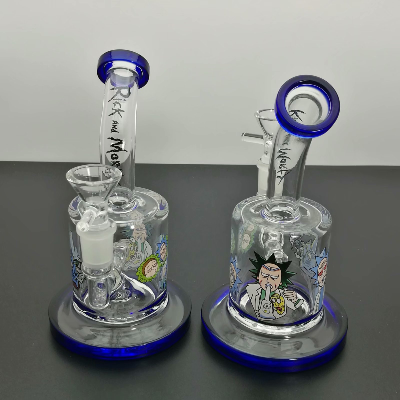 glass bong oil rig Rick & Morty water bongs female 14.5mm dab rigs with quartz banger, Random color
glass bong oil rig Rick & Morty water bongs female 14.5mm dab rigs with quartz banger, Random color