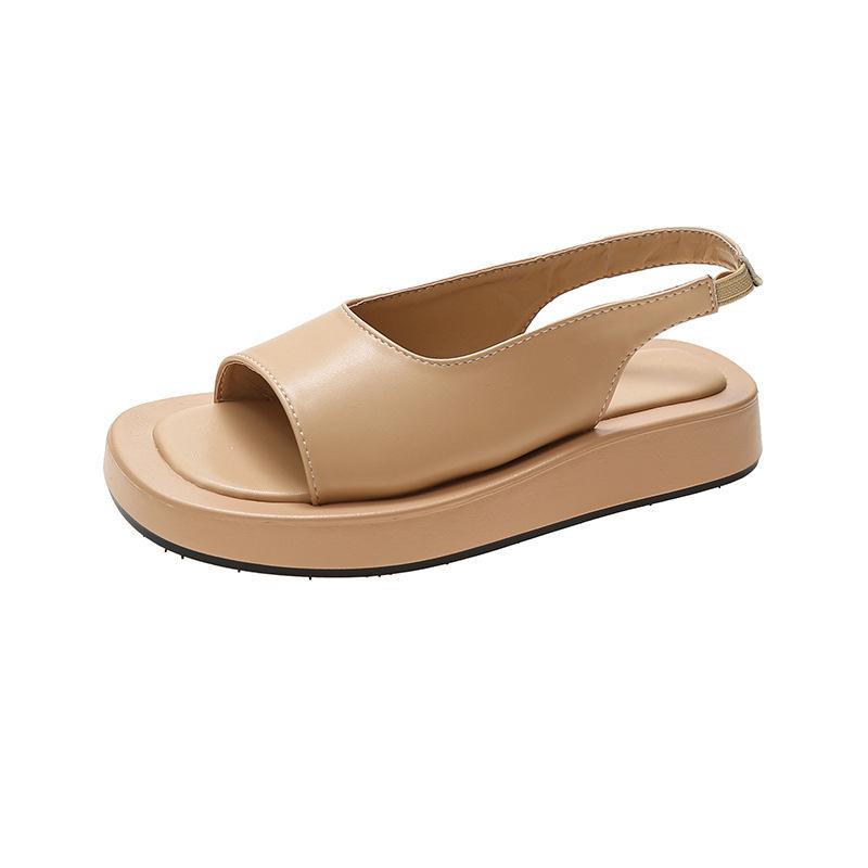 Sandals 2022Summer Women Simple Luxury Slip-On Casual Female Designe Style Comfortable Sandal Zapatos De Mujer, Apricot
Sandals 2022Summer Women Simple Luxury Slip-On Casual Female Designe Style Comfortable Sandal Zapatos De Mujer, Apricot