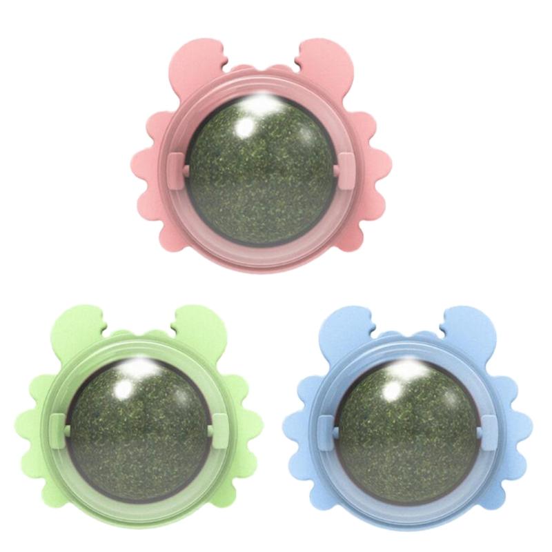 Cat Toys Mint Catnip Rotating Ball Molars Teeth Cleaning Treat Interactive Chew Kitten Puzzle
Cat Toys Mint Catnip Rotating Ball Molars Teeth Cleaning Treat Interactive Chew Kitten Puzzle
